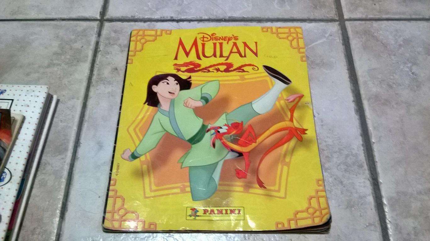 Album Mulan Panini 1998 completo 